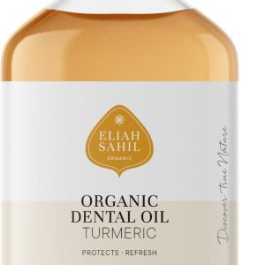 Eliah Sahil Organic Zubní olej kurkuma 100 ml