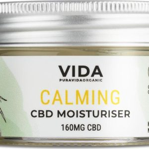 Pura Vida Organic CBD Hydratační krém, Calming, 160 mg 30 ml