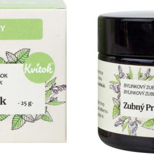 Kvitok Bylinkový zubní prášek 25 g