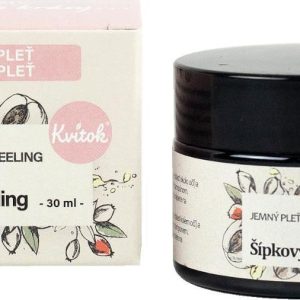 Kvitok Jemný šípkový peeling pro zralou pleť 30 ml