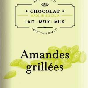 Dolfin Mléčná čokoláda s praženými mandlemi 70 g