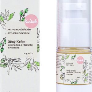 Kvitok Oční krém s plamatkou a přesličkou 15 ml