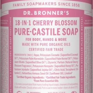 Dr. Bronner’s Tekuté universální mýdlo ALL-ONE!, Cherry Blossom 945 ml