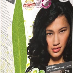 NATURIGIN Přírodní černá barva na vlasy 2.0 1 ks