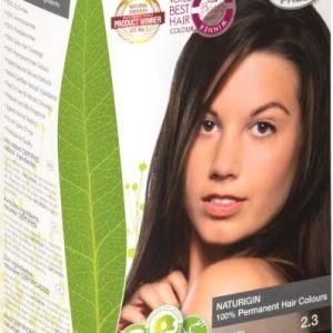 NATURIGIN Přírodní černá barva na vlasy s teplým odleskem 2.3 1 ks