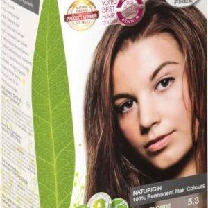 NATURIGIN Přírodní světle hnědá barva na vlasy s teplým odleskem 5.3 1 ks