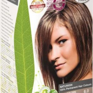 NATURIGIN Přírodní tmavá blond barva na vlasy s teplým odleskem 6.0 1 ks