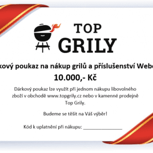 Topgrily.cz Dárkový poukaz 10.000 Kč