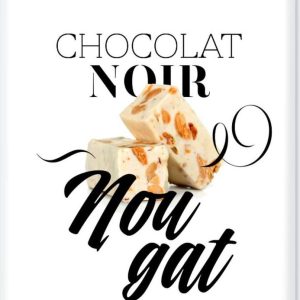 Dolfin Hořká čokoláda s nugátem 30 g