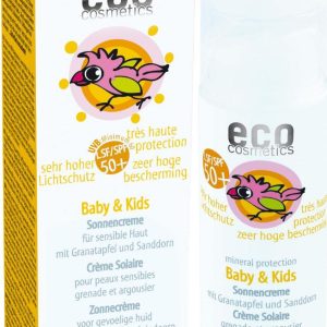 Eco Cosmetics Dětský opalovací krém SPF 50+, Baby 50 ml