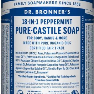 Dr. Bronner’s Tekuté universální mýdlo ALL-ONE!, Peppermint 945 ml