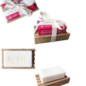 Dr. Bronner’s Mýdlenka dřevěná 1 ks, 12 x 7 cm