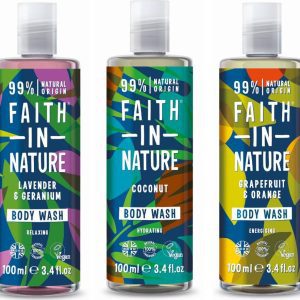 Faith in Nature Sprchový gel mix 100 ml