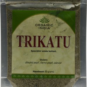 Organic India Trikatu směs koření, bio 50 g