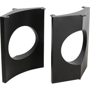 KARE Design Podnože Tavola Oho – černé, (set 2 kusů)