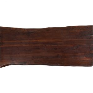 KARE Design Stolová deska Tavola Walnut Baumkante 180x90cm