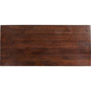KARE Design Stolová deska Tavola Walnut Schweizer Kante 240x100cm