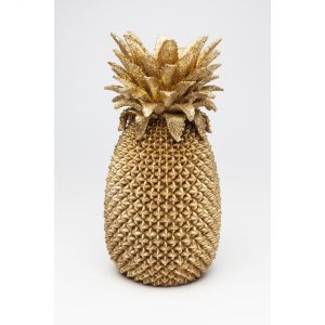 KARE Design Zlatá polyresinová váza Pineapple 50cm
