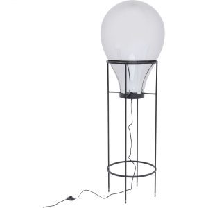 KARE Design Stojací lampa Pear – černá 158cm