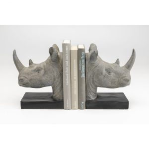 KARE Design Zarážka na knihy Rhino – set 2 ks