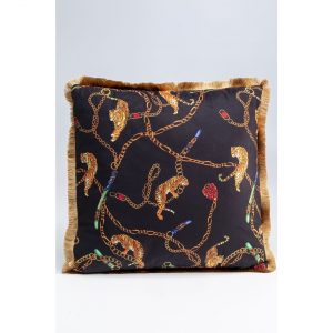 KARE Design Dekorační polštář Tiger Chain – 45x45cm