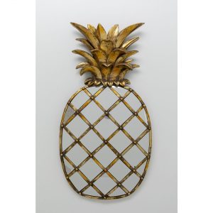 KARE Design Dekorace na zeď Ananas se zrcadlem
