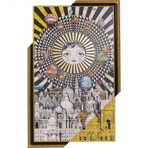 KARE Design Zarámovaný obraz Balloons 160x260cm