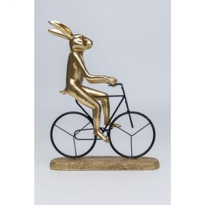 KARE Design Soška Zajíc na kole