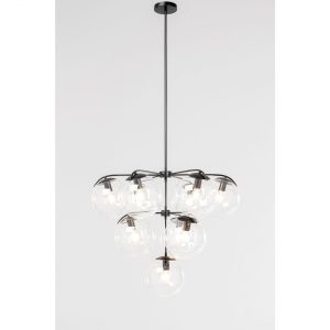 KARE Design Lustr Lasmina – černý, 10 světel