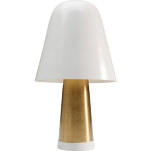 KARE Design Stolní lampa Kadea – bílá, 38cm