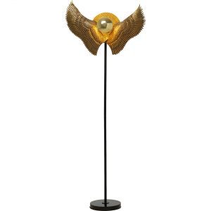 KARE Design Stojací lampa Bird Wings 168cm