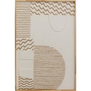 KARE Design Obraz plastika Sandy Waves 81x122cm