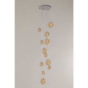 KARE Design Lustr Symphony – jantarový