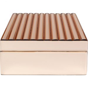 KARE Design Krabička na šperky Elegant – bronze, 21x10cm