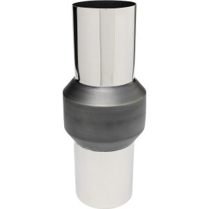 KARE Design Hliníková váza Vesuv – černá, 51cm