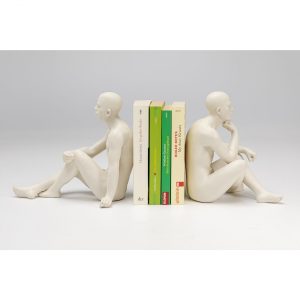 KARE Design Zarážka na knihy Meditating Man (set 2 kusů)