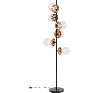 KARE Design Stojací lampa Double Bubble – měděný, 165cm