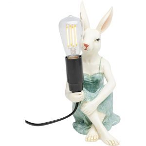 KARE Design Stolní lampa Girl Rabbit 21cm