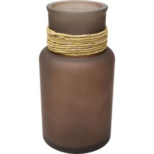 KARE Design Váza Isola Slim – fialová, 28cm