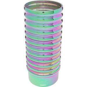 KARE Design Skleněná váza Phenom – zelená, 33cm