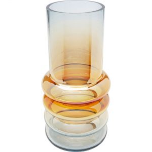KARE Design Skleněná váza Phenom – vícebarevná, 30cm