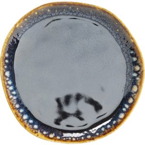 KARE Design Talíř Lio tmavě modrý Ø20cm