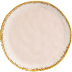 KARE Design Talíř Nala – růžový, Ø26cm