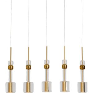 KARE Design Lustr Candy Bar – zlatý, 103cm