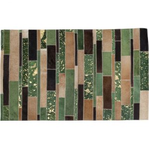 KARE Design Koberec Brick – zelený, 120x180cm