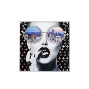 KARE Design Zarámovaný obraz NY View 80x80cm