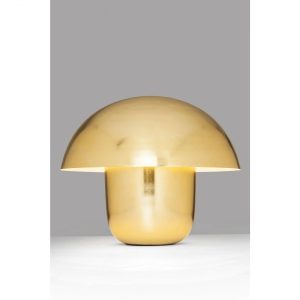 KARE Design Stolní lampa Mushroom – mosaz