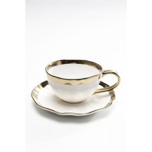 KARE Design Šálek s podšálkem Bell