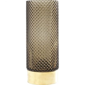 KARE Design Zelená skleněná váza Barfly 25 cm