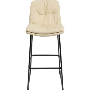 KARE Design Barová stolička Daria – krémová, 75cm